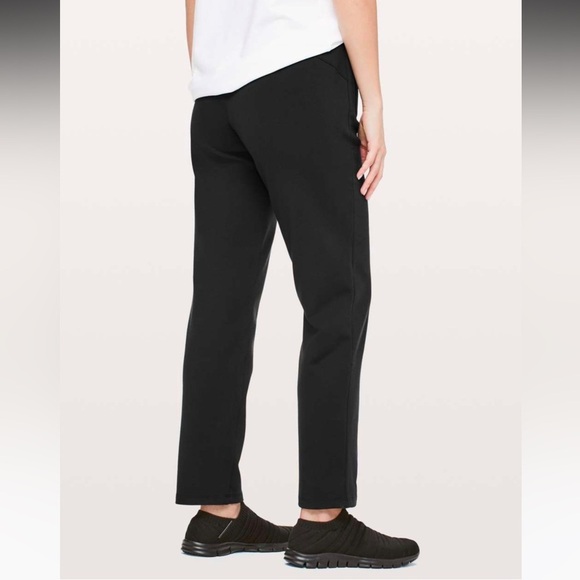 Lululemon On The Move Pant Ponte 28" Black Active Casual Travel Women’s 10 - Picture 2 of 12